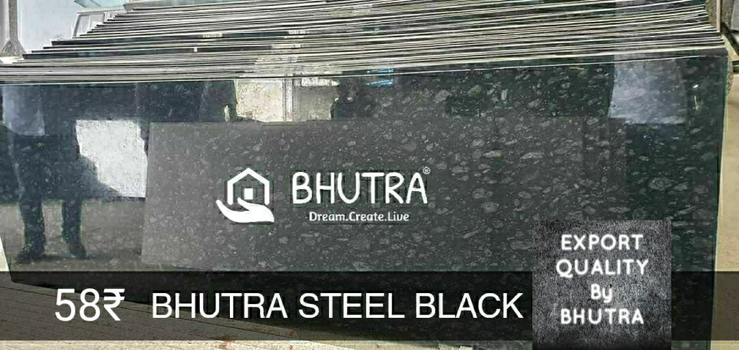 Steel Black Granite