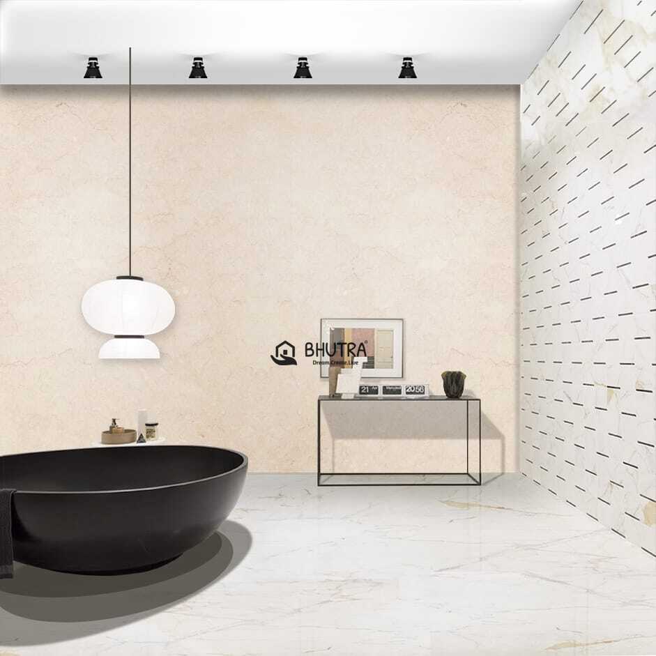 Italian Beige Marble Bathroom