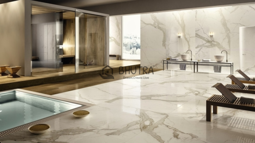 White Marble in Interior Design