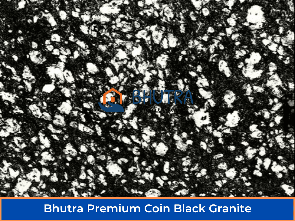 Coin Black Granite
