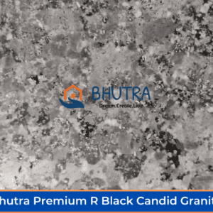 R Black Candid Granite