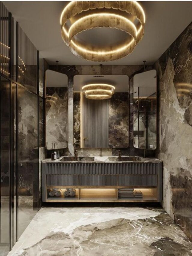Italian Marble Bathroom Design Ideas