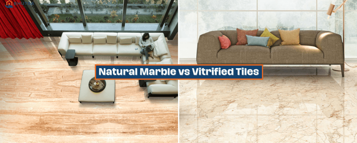 Natural Marble vs Vitrified Tiles